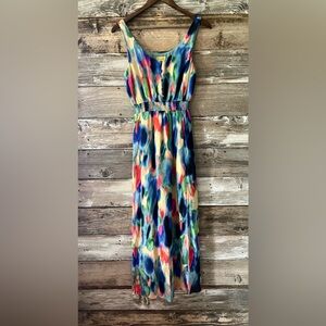 ANTHROPOLOGIE- Maeve Aloisia Watercolor Maxi